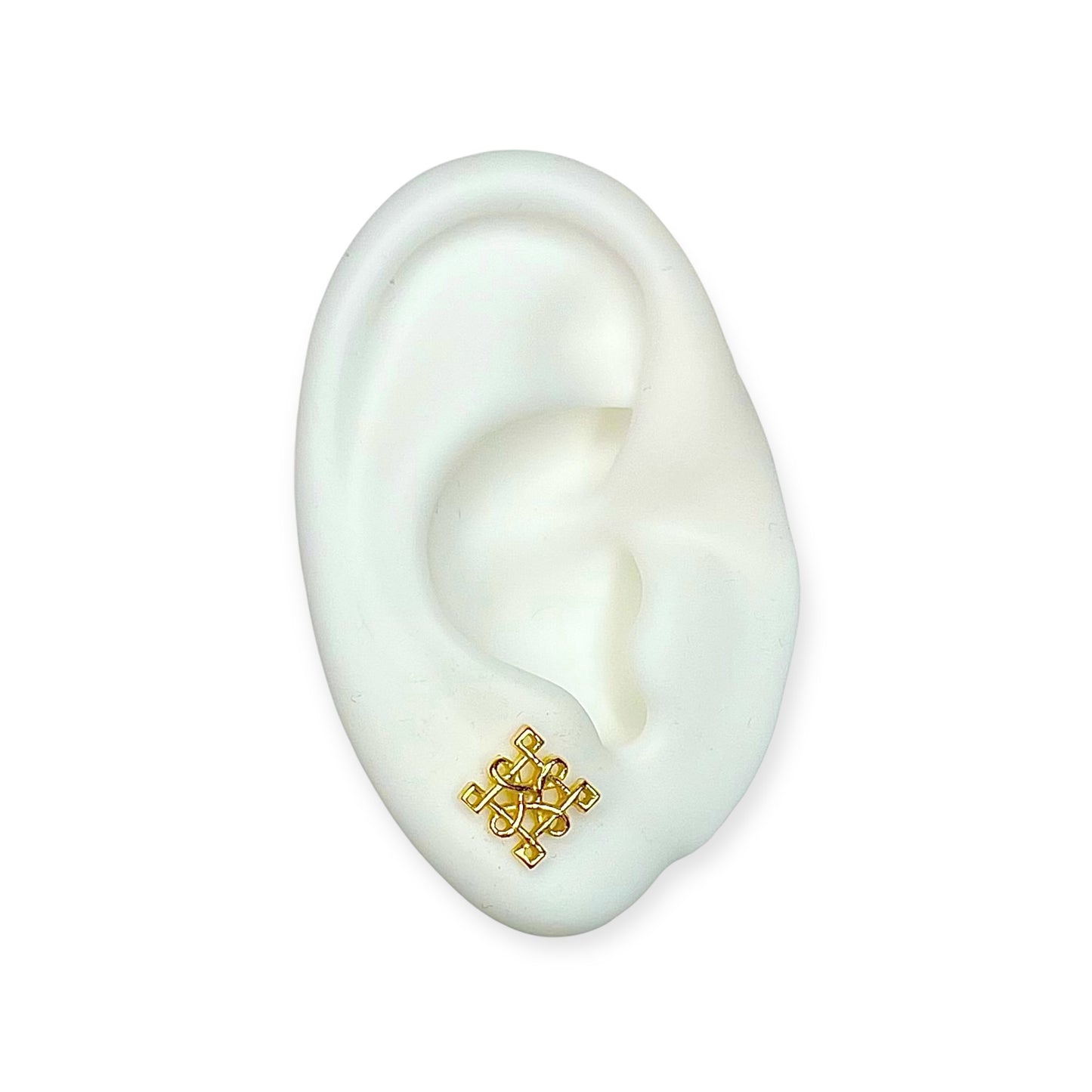 Ahnd Stud Earring