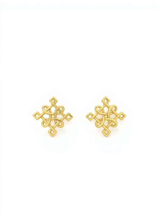 Ahnd Stud Earring